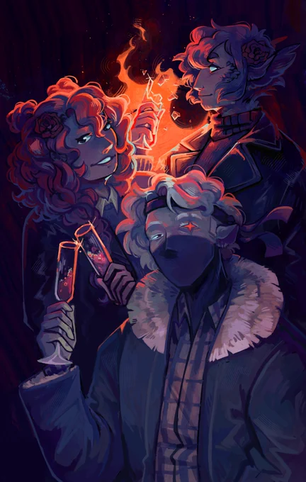 The Society is pleased #pastlifefanart #traffictwt