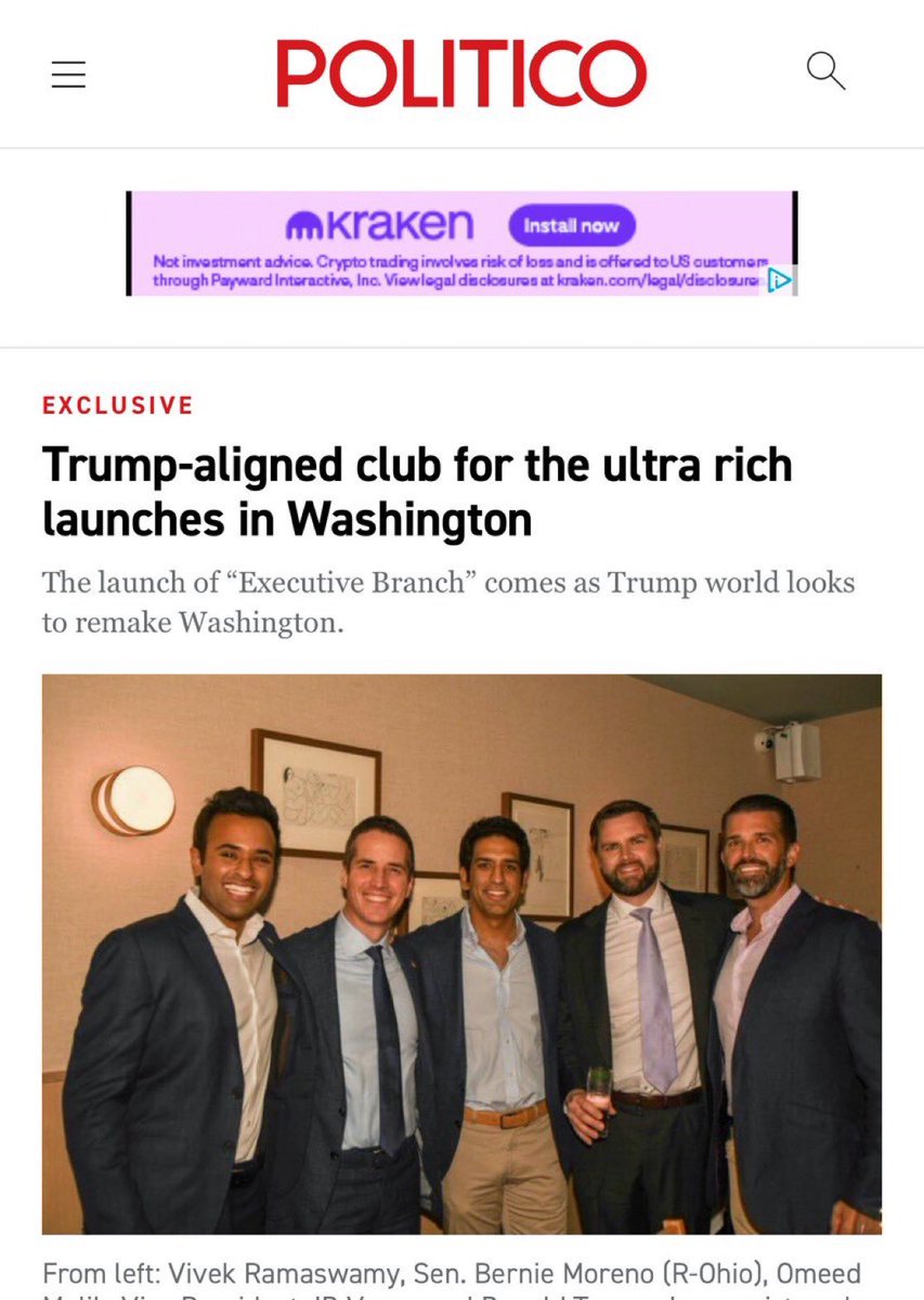 Is he using it to go here?