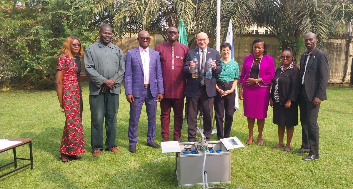 Israel au Cameroun (@israelincm) on Twitter photo During the visit, Ambassador <a href="/AmnonKalmar/">Amnon Kalmar</a>  noted the hospital's needs and promised to provide solutions. ''This marks the beginning of a cooperation that will be even more fruitful in the future'' he said.
2 During the visit, Ambassador <a href="/AmnonKalmar/">Amnon Kalmar</a>  noted the hospital's needs and promised to provide solutions. ''This marks the beginning of a cooperation that will be even more fruitful in the future'' he said.
2