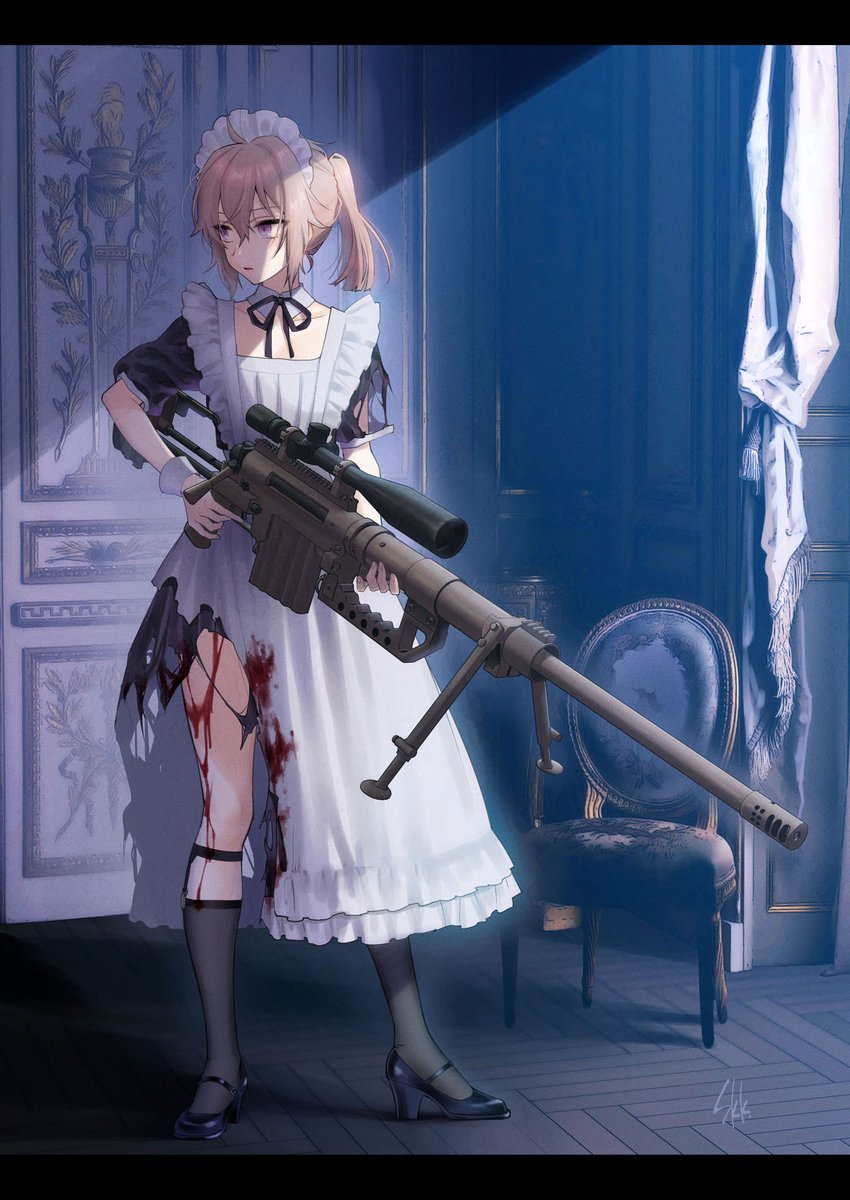 syoukaki's tweet photo. M200

#ドルフロ https://t.co/p7X3xPNB1f