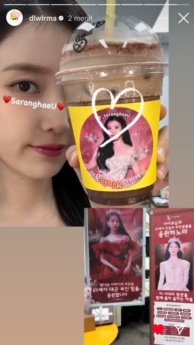 daapp07's tweet photo. IU bener bener motoin semua bannernya.. Dan tadi pihak vendornya pun bilang kalo IU liat satu satu semua isi pesannya bahkan nonton video yang udah kita siapin juga..🥹🥹 Ohh really, I'm so touched by all of this🥹 
Love you @_IUofficial 🫶🏻🫶🏻🫶🏻 https://t.co/8yxYkasPaQ