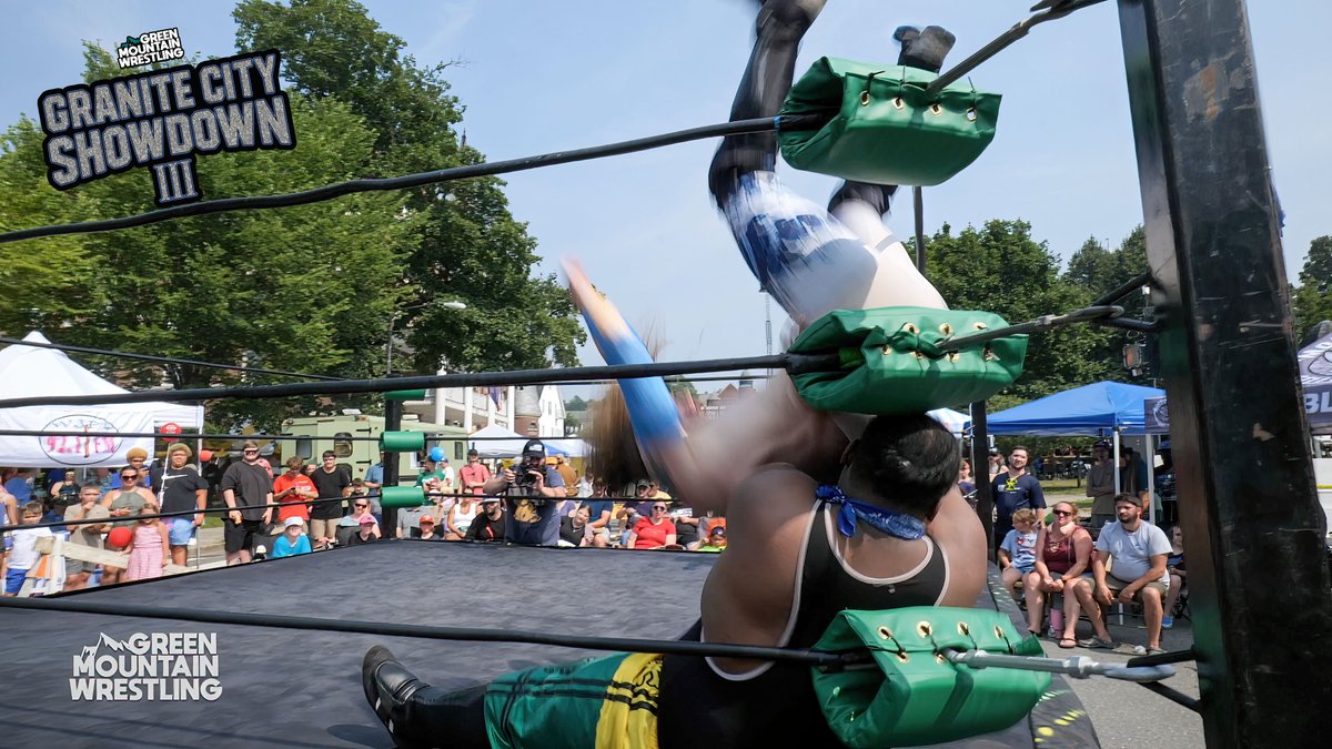 On July 26, GMW returned to Barre for Granite City Showdown III! In Match 2, the arrogant Ash Bennett tried to melt the “Frozen One” Don Freeze in a red-hot battle!

Peter DeLonge on commentary.

Watch now: youtu.be/TA0Dnn5FlRM