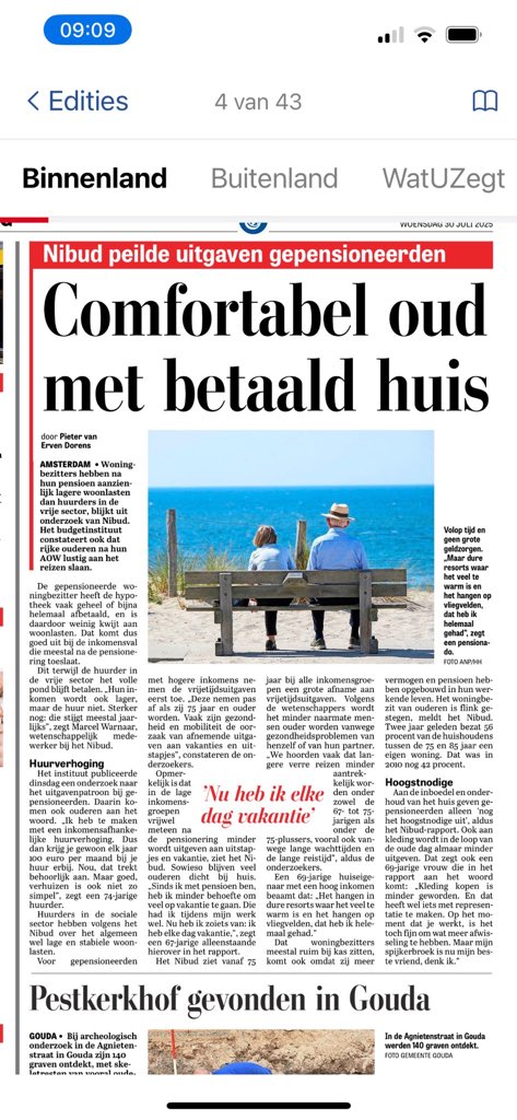 Het NIBUD moet zich doodschamen voor deze stemmingmakerij. De ouderen hebben jarenlang hard gewerkt en zuinig geleefd. Goh, wat zouden ze die graag aanpakken..
Hetzelfde geldt voor dud zogenaamde TOPambtenaren. Kijk uit wat je stemt!
#nibud #aow