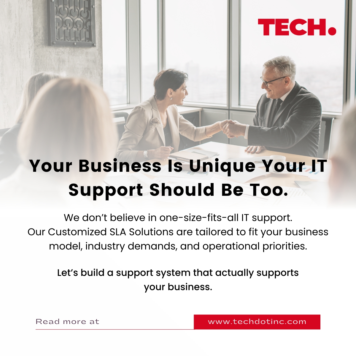 techdotinc's tweet image. Every business runs differently—your IT support should too. We deliver custom IT solutions designed around you, not the other way around.
Ready for support that fits like a glove?

#customitsupport #businesssolutions #tailoredit #manageditservices #techsupportthatfits #itstrategy
