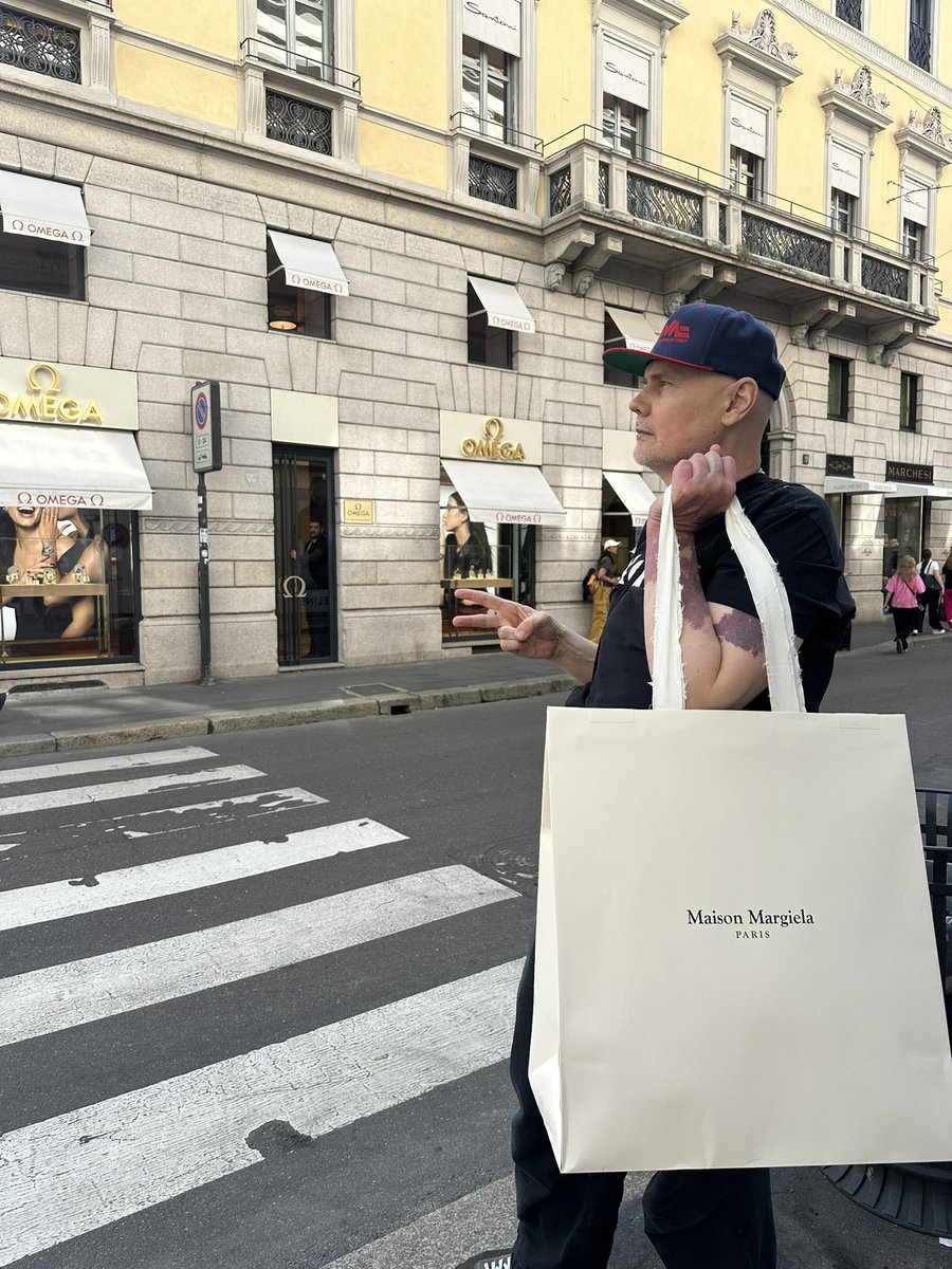 Representing my favorite brand, Maison Margiela, in Milan. <a href="/Margiela/">Maison Margiela</a>