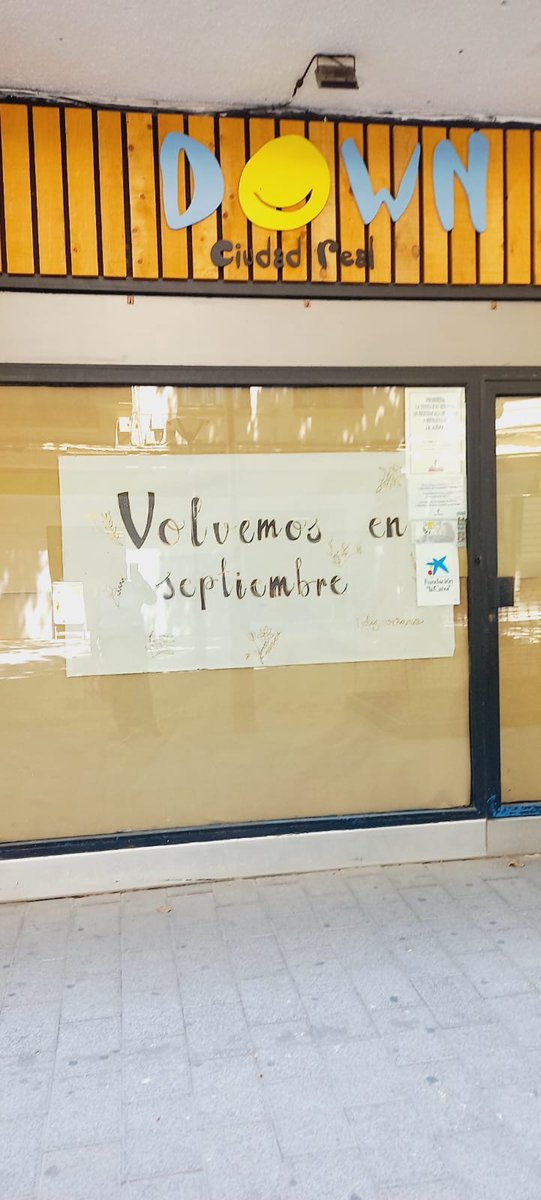 Down Ciudad Real (@asoccaminar) on Twitter photo ¡Nos vamos de vacaciones! 🌴☀️
Nuestra tienda estará cerrada hasta septiembre. ¡Gracias por tanto amor! Volvemos con más fuerza y sorpresas 💙
Financiada por <a href="/FundlaCaixa/">Fundación ”la Caixa”</a> 🙌
Colabora por Bizum 👉 08918
#downcaminar #masupquedown #downinfluencer #verano2025 #inclusionreal ¡Nos vamos de vacaciones! 🌴☀️
Nuestra tienda estará cerrada hasta septiembre. ¡Gracias por tanto amor! Volvemos con más fuerza y sorpresas 💙
Financiada por <a href="/FundlaCaixa/">Fundación ”la Caixa”</a> 🙌
Colabora por Bizum 👉 08918
#downcaminar #masupquedown #downinfluencer #verano2025 #inclusionreal