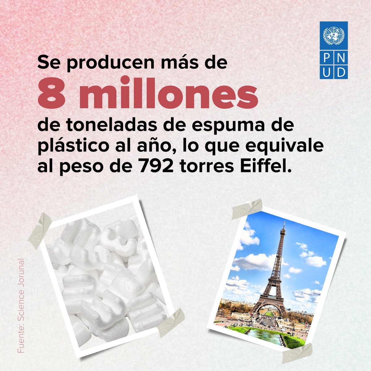 pnud's tweet image. El poliestireno expandido es uno de los plásticos más comunes en el océano.

En Filipinas, Tamara cofundó "Fortuna Cools" para cambiar esa realidad: sustituye su uso como aislante en neveras portátiles por cáscara de coco 🥥.

Conócela: go.undp.org/UVJ

#PlasticFreeJuly