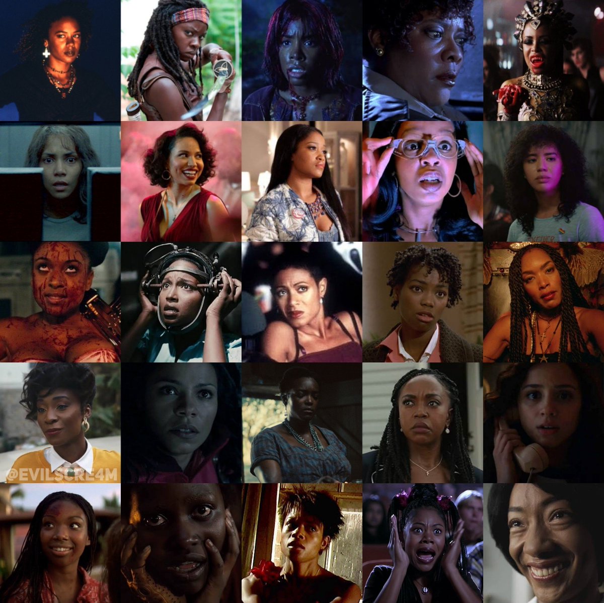 black women in horror 🩸🖤