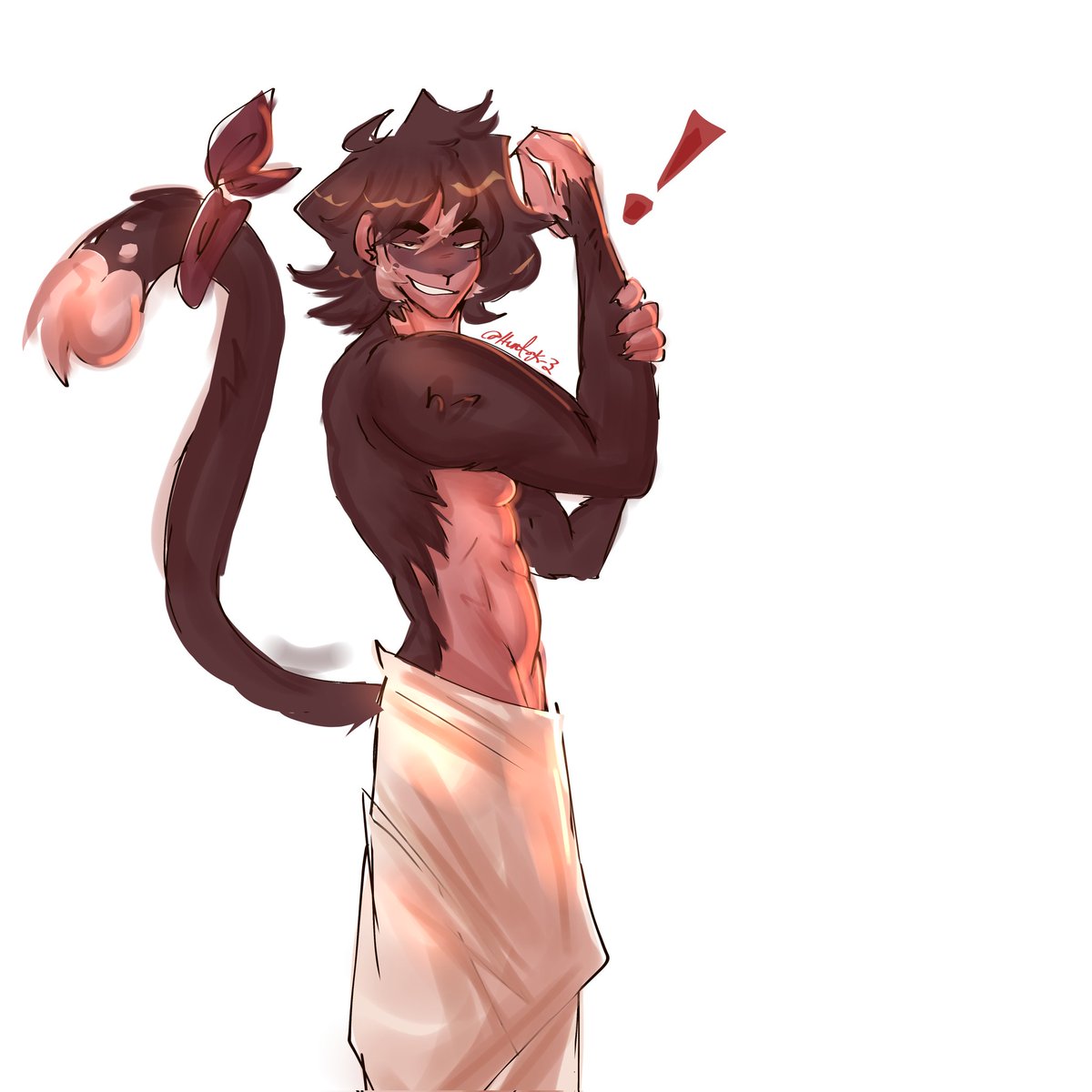Huntak_3's tweet photo. Un doodle de mi personaje de mi proyecto. #SYROC #SanYongRiseofChaos
#project #mycharacter #artsketch #sketch #male #monkey #anitwt https://t.co/YB4ye9xnEv