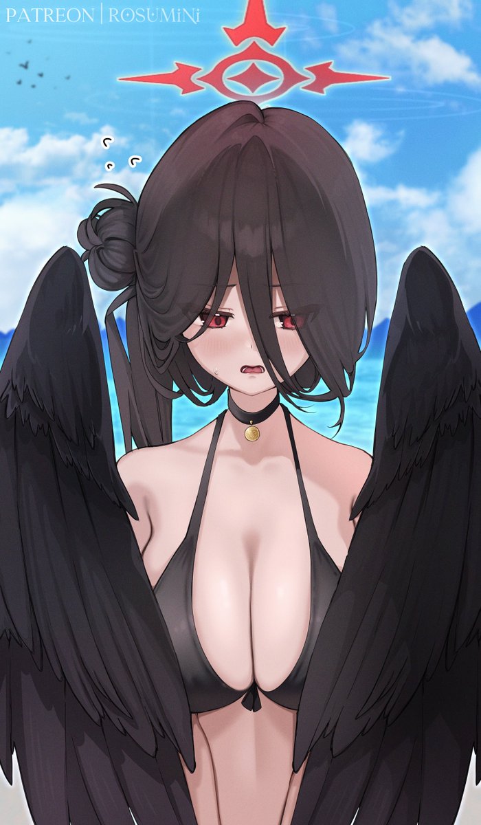 ❝ Sensei, are you sure this fits me? ❞  - Hasumi 🏖️