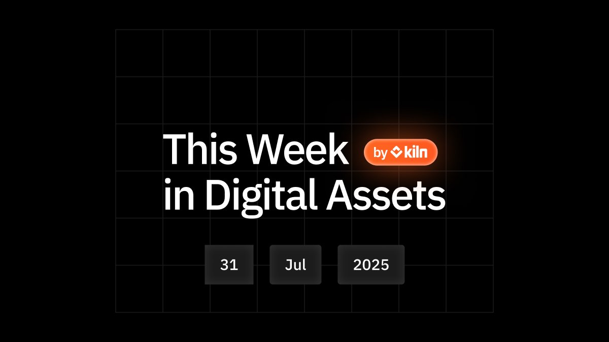 1/ 🚨 This Week in Digital Assets 🧵 @PayPal just centered PYUSD into its  broader strategy. New “Pay with Crypto” feature: • Users can spend 100+  tokens (using @MetaMask, @base App, etc.) •