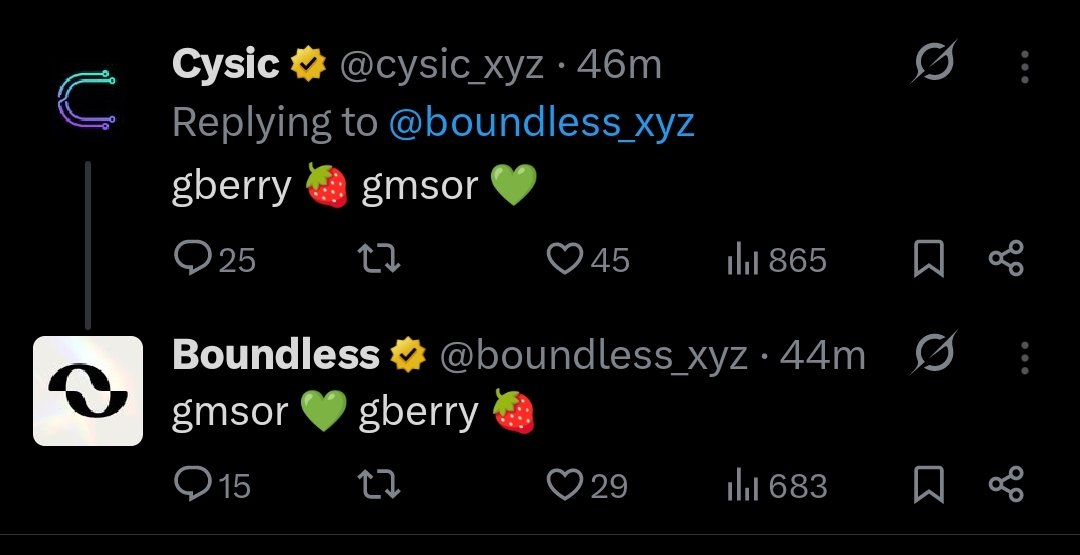 cysic &amp; Boundless now in bed 🛏️🛏️

What a time be a Yapper 😅😅