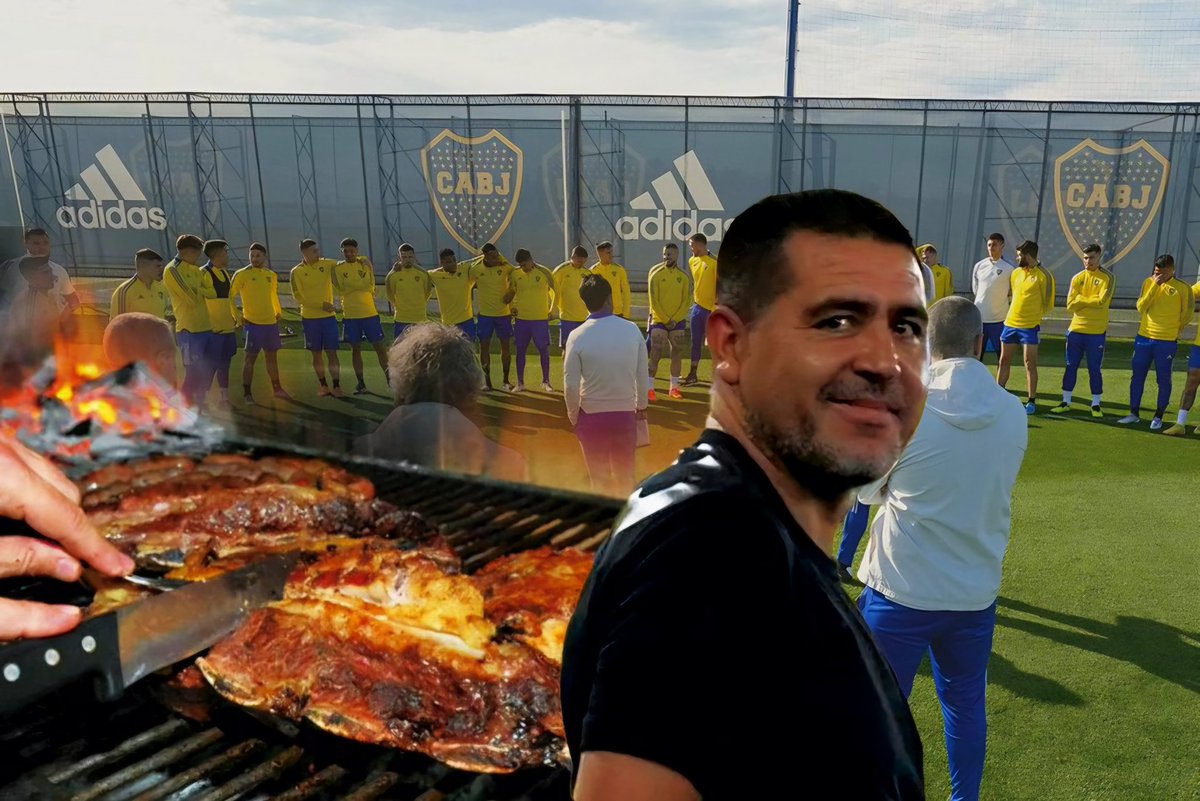 En Tyc Sports acaban de decir que además del asado de anoche con los DTS de las inferiores, Riquelme quiere hacer un asado con los jugadores para "tratar" de unir al plantel... No hay caso. El Presidente de Boca cree que está dirigiendo una obra en construcción. Está PERDIDÍSIMO.