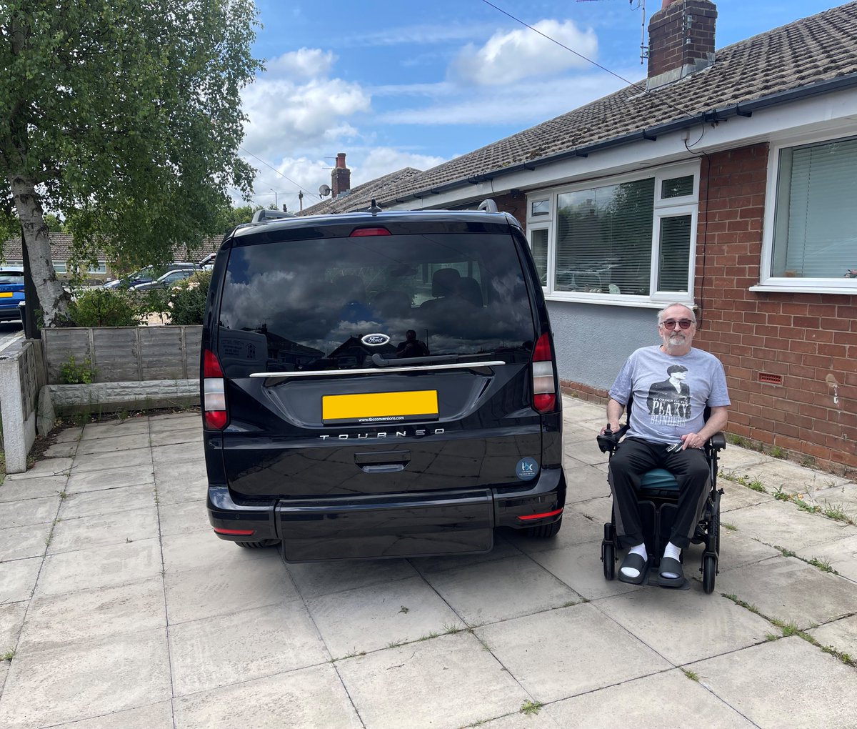 ConversionsTbc's tweet image. Peaky blinders fan Mr Rowland from Southport was excited to receive his first #WAV. He said this new vehicle would make it a lot easier getting his wheelchair in and out  and was looking forward to his first journey.

Book Your Home Demo Today!
💻Visit: brnw.ch/21wUzvw