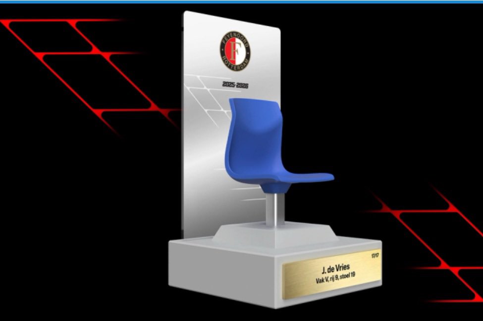 Seizoenkaarthouders ontvangen stoeltje bij bezoek van minimaal 16 eredivisiewedstrijden feyenoordinbeeld.nl/seizoenkaartho…