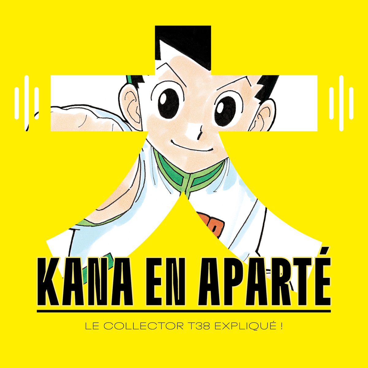 🎙️KANA EN APARTÉ🎙️

Dans cet épisode de notre émission podcast manga, nous abordons la création de notre édition collector de Hunter x Hunter T38 !!
Le retour du chef-d'œuvre de Togashi nous permet de vous proposer une édition collector inédite avec le T0, tant attendu !

🎧