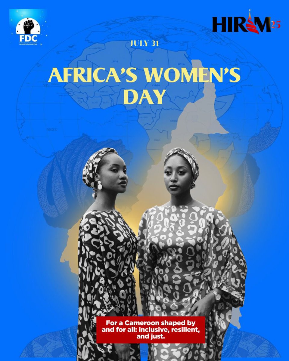 July 31st : Pan-African Women's Day

To African women, and to Cameroonian women in particular, this message is, beyond a mere tribute, a solemn pledge.

Every day, you uphold the fabric of our society. In offices, on farms, at markets, in classrooms, hospitals, cultural practices