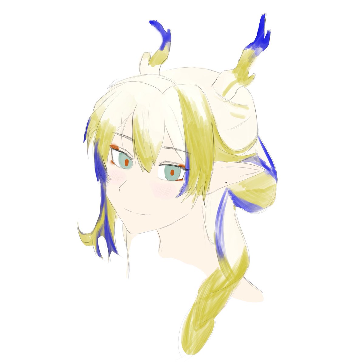 Old Shu sketch I did a few weeks back 
#ArknightsFanArt