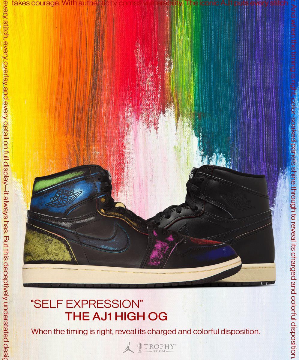 ‘Self Expression’

The <a href="/Jumpman23/">Jordan</a> 1 High OG

Men’s and GS sizes are now In-Store &amp; Online 🏆 

trophyroomstore.com/products/air-j…

#TROPHYROOM🏆‼️