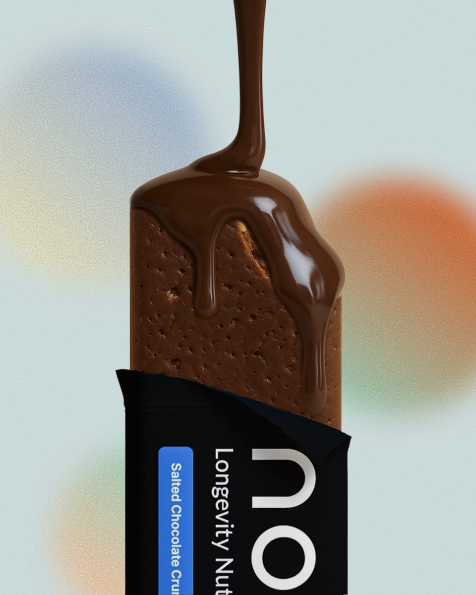 Salted Chocolate Crunch 🤤 Longevity never tasted so good.