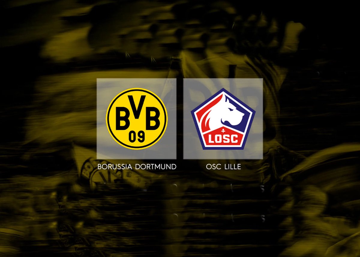 🏟️ Faninfos für das Testspiel gegen OSC Lille in Iserlohn

Der BVB trifft am Samstag (02.08.) auf den OSC Lille. Die Partie findet im Hemberg-Stadion in Iserlohn statt und wird um 17 Uhr angepfiffen.

Zu den Faninfos👇
bvb.de/de/de/aktuelle…