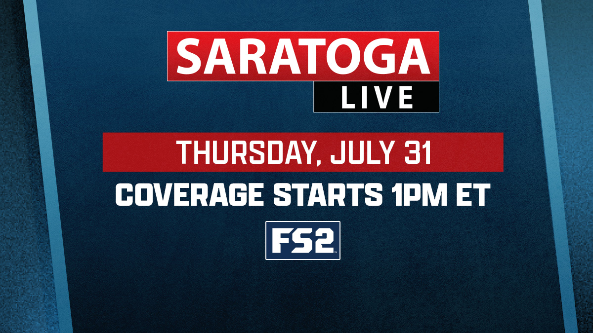 Tune-in to Saratoga Live at 1:00pm on FS2!