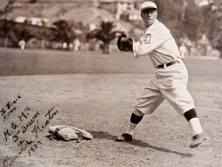 This Day in Buster…July 31, 1930
The Evening Sun prints, "He is captain of a baseball team at the MGM studios which ranks as the best semi-pro team in Southern California. He plays third base and plays a game that would qualify him for a major league, according to experts.”
