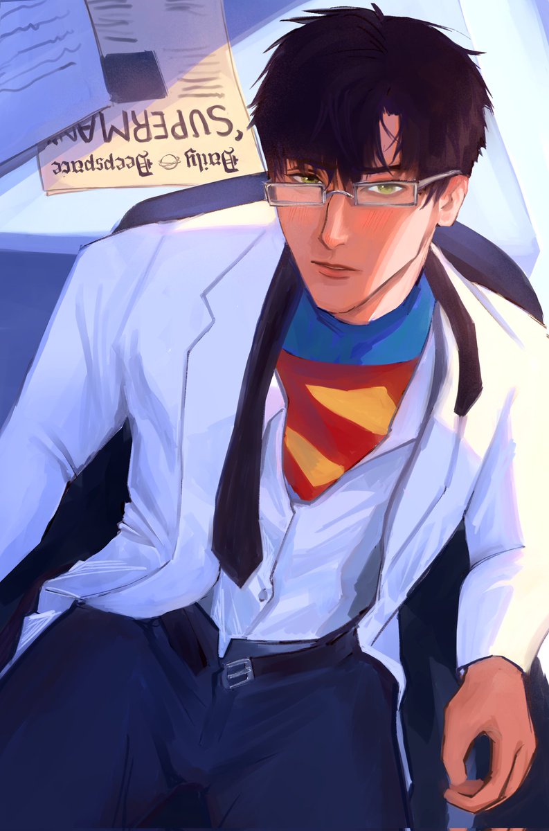 [zayne as superheroes 3/??]
superman/clark kent!! he has 2 jobs saving lives at the same time 😭