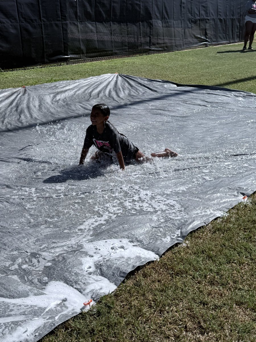 Our littles camp has come to an end! We had so much fun with these girls! Every day was filled with hard work, lots of smiles and laughter, and some good softball!
Closed out camp with the slip n slide and popsicles! 

Thank you for joining us! We enjoyed every second of it!
