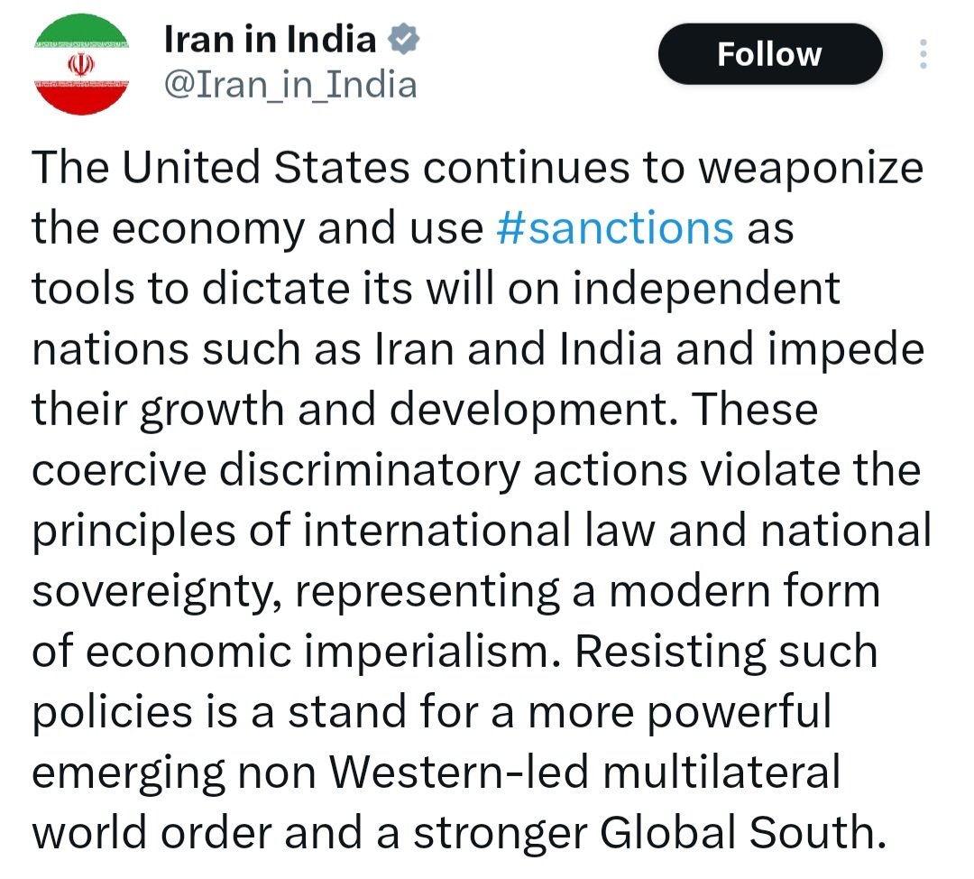 Great leaders come with great decisions

They don't need Godi Media to call a fattu as Vishavguru
#Modi #Iran #TrumpTariff