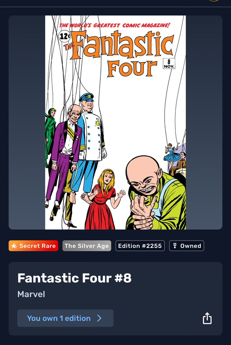 Just hit a SECRET RARE on today’s VeVe drop 🤯🔥
Let’s gooo!!!
#veve_official #NFT #SecretRare #ComicDrop