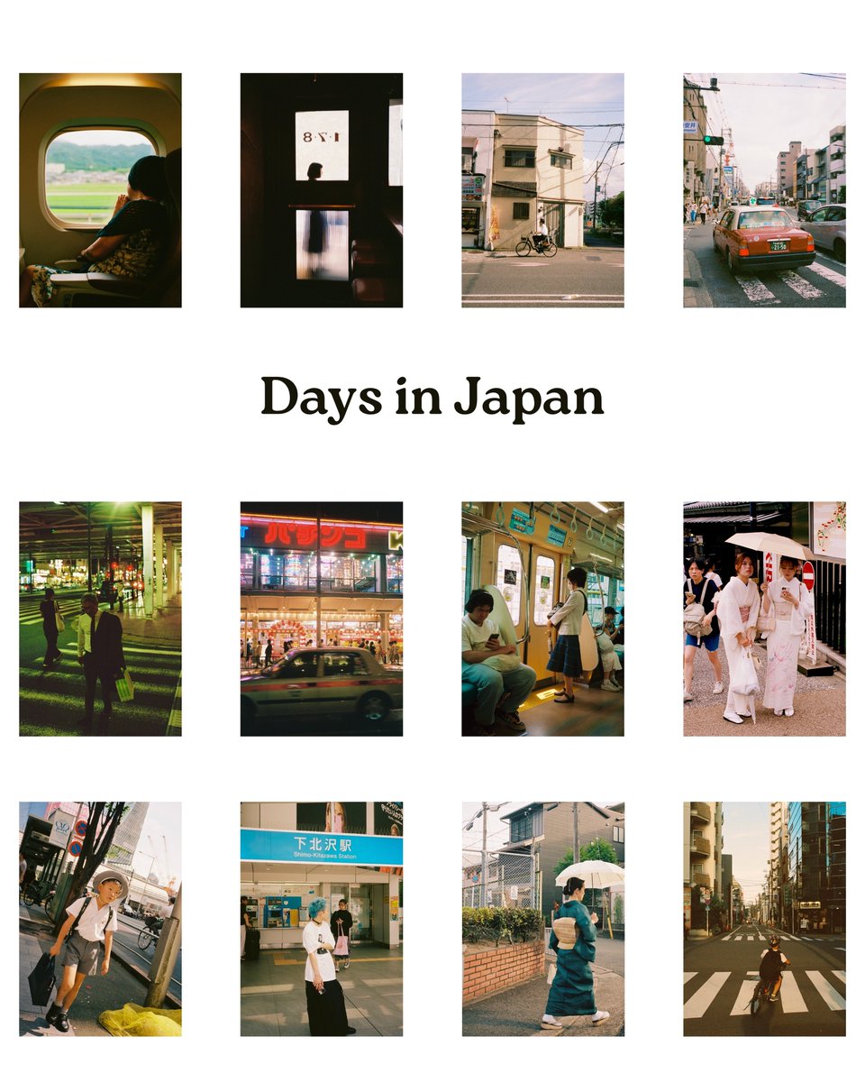 Jake Inez (@jake_inez) on Twitter photo “Days in Japan” is now live on <a href="/TransientLabs/">Transient Labs</a> ‼️🇯🇵
A series of 12 images shot on film from my first trip to Japan — capturing the small, quiet moments that ended up meaning the most.
0.1Ξ reserve
Link below ⬇️ “Days in Japan” is now live on <a href="/TransientLabs/">Transient Labs</a> ‼️🇯🇵
A series of 12 images shot on film from my first trip to Japan — capturing the small, quiet moments that ended up meaning the most.
0.1Ξ reserve
Link below ⬇️