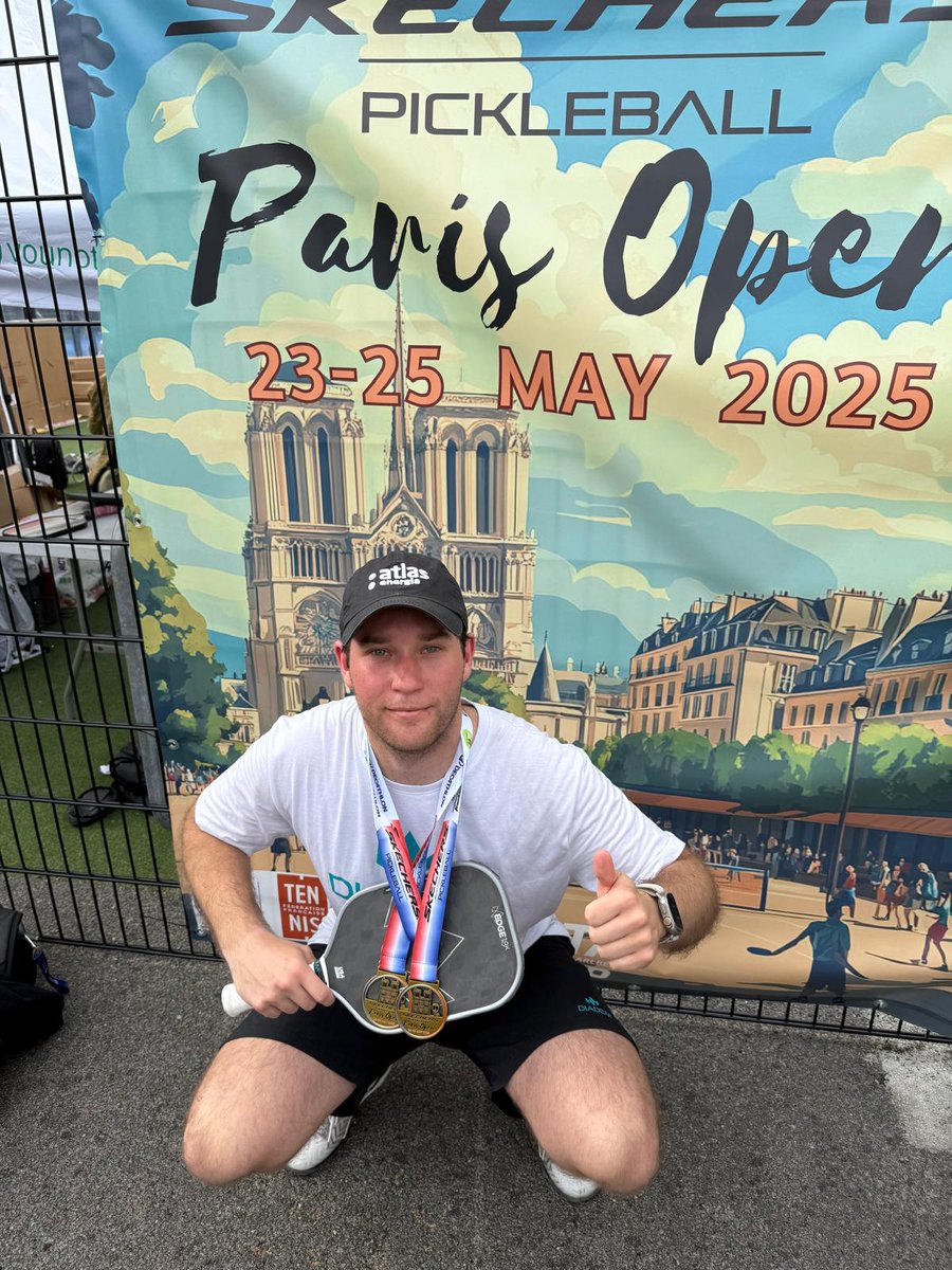 🔝 🎾 Per ATLAS és un luxe poder aportar una mica d'energia extra al projecte del Pep Canyadell,  el número 1 del rànquing espanyol de pickleball d'individual i dobles. 
Lleidatà orgullós, referent en una modalitat emergent i esportista tenaç i amb valors sòlids. Molta sort, Pep!