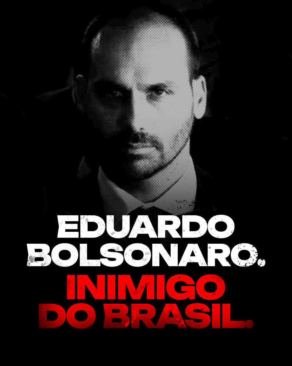 Enquanto o Brasil enfrenta uma crise diplomática sem precedentes com os Estados Unidos, Eduardo Bolsonaro atua nos bastidores para sabotar o próprio país — tudo para proteger os interesses da sua família. Eleito para representar São Paulo, o deputado virou garoto-propaganda da
