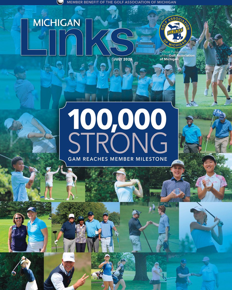 The July issue of Michigan Links Digital is now available. 

Stories include:
⛳️ GAM reaches 100,000 members
⛳️ Recaps of our 4 Amateur Championships
⛳️ Profiles on some incredible GAM members 
⛳️ Plus so much more!

We hope you enjoy it!

tinyurl.com/mrtjys6z