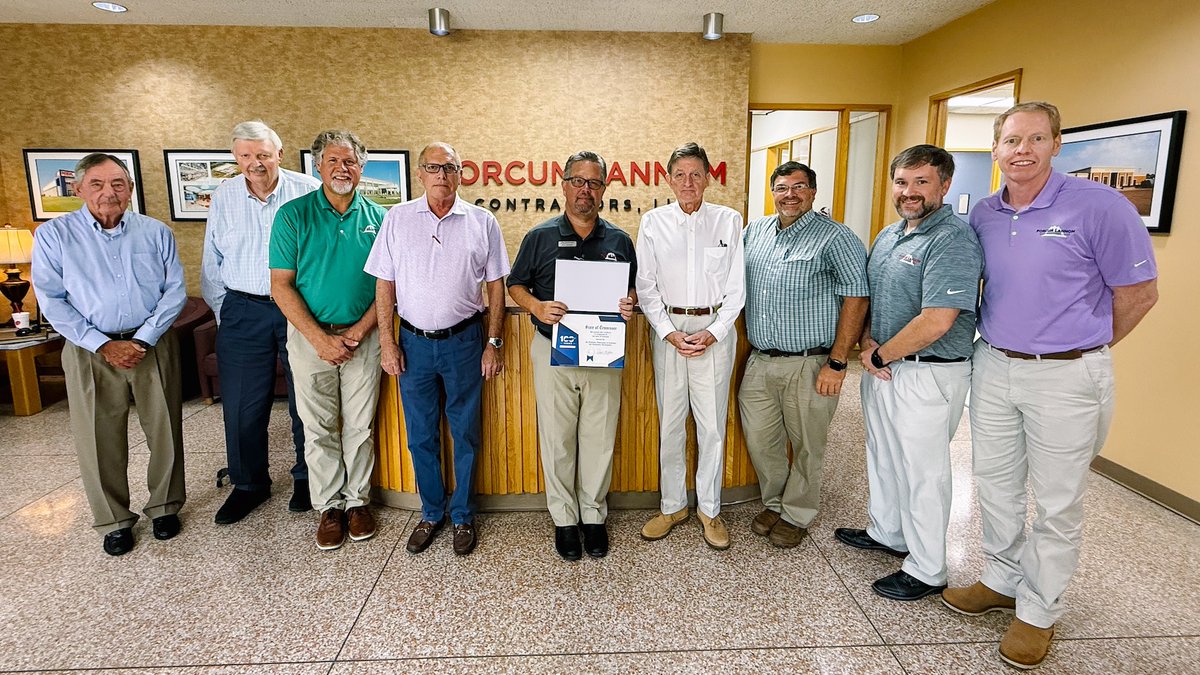 TNECD (@tnecd) on Twitter photo We recently had the honor of celebrating <a href="/FLCDyersburg/">Forcum Lannom Contractors, LLC</a> — a company with more than a century of excellence in the construction industry. 🏗️
Founded in 1911, Forcum Lannom has built a proud legacy of delivering industrial-focused, design-build projects that span from West TN to We recently had the honor of celebrating <a href="/FLCDyersburg/">Forcum Lannom Contractors, LLC</a> — a company with more than a century of excellence in the construction industry. 🏗️
Founded in 1911, Forcum Lannom has built a proud legacy of delivering industrial-focused, design-build projects that span from West TN to