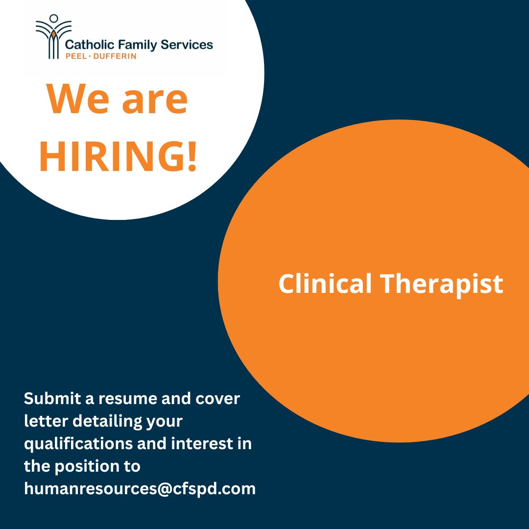 We are seeking a compassionate and skilled Clinical Therapist to join our team in a collaborative and dynamic environment. Looking to make a difference in the community? We want to hear from you! 
To apply, visit cfspd.com