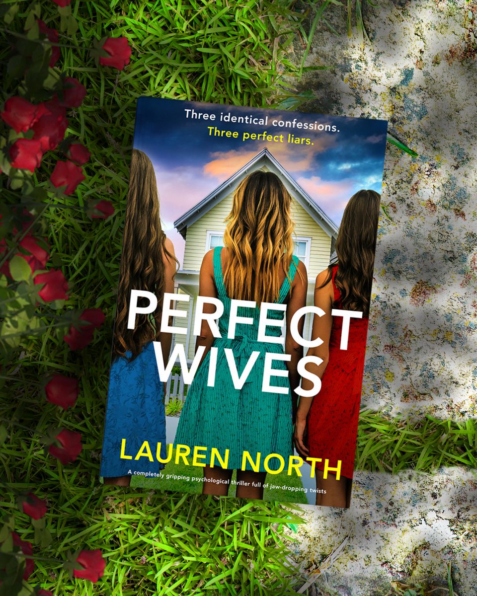 📢COVER REVEAL 📢
Three identical murder confessions.
Three perfect liars.
Why are they all confessing... when they're all lying?
#PerfectWives is coming 22.10.25 
Pre-Order Now! geni.us/B0FJX3H7QPauth…