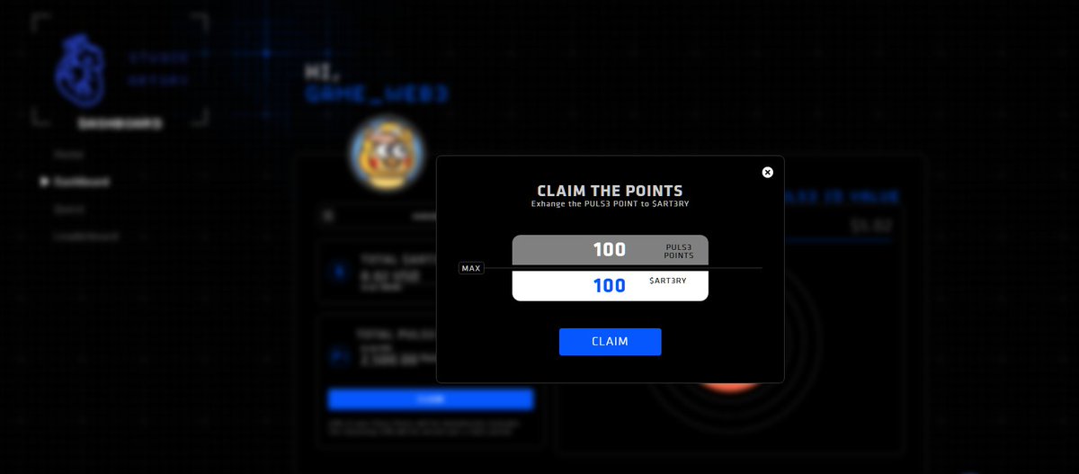 nobody_br0's tweet photo. I have just completed the $ARTERY claim！
@Artery_Chain   
The entire process was extremely smooth!
#ArteryChain https://t.co/kIYUKQgliu
