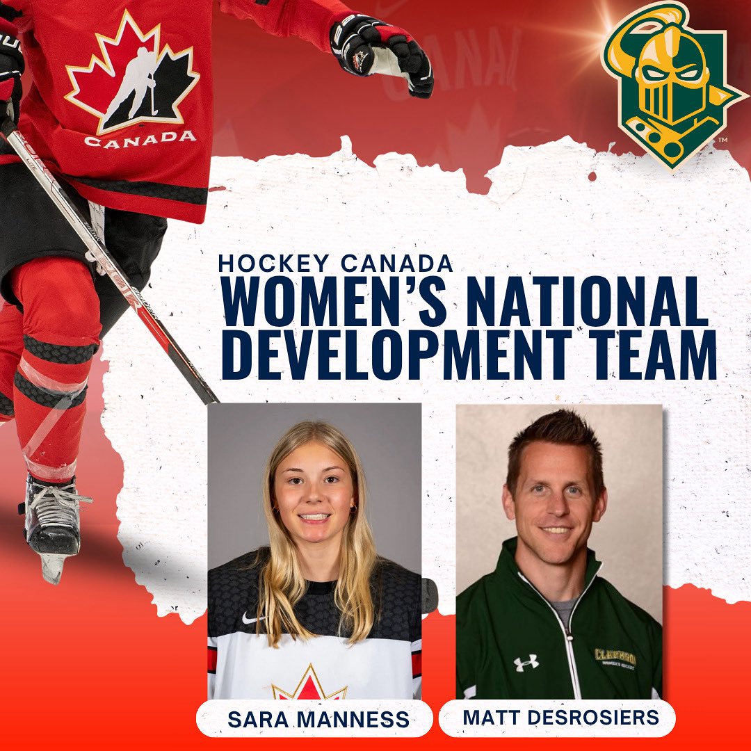 ClarksonWHockey's tweet photo. Good luck to these Golden Knights at Camp! https://t.co/2abNqK5R07