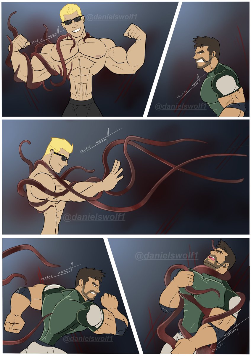 DanielsWolf1's tweet photo. You know Wesker was a hard enemy from Chris Redfield and they had heavy fights.
#fanart
#chrisresfield
#albertwesker
#residentevil5 #re5
#musclecharacter #baraart #baraartist #baraartwork #bara #muscled #muscular #muscles #male #maleanatomy #malebody #male #bodybuilder https://t.co/aBubkiwEfH