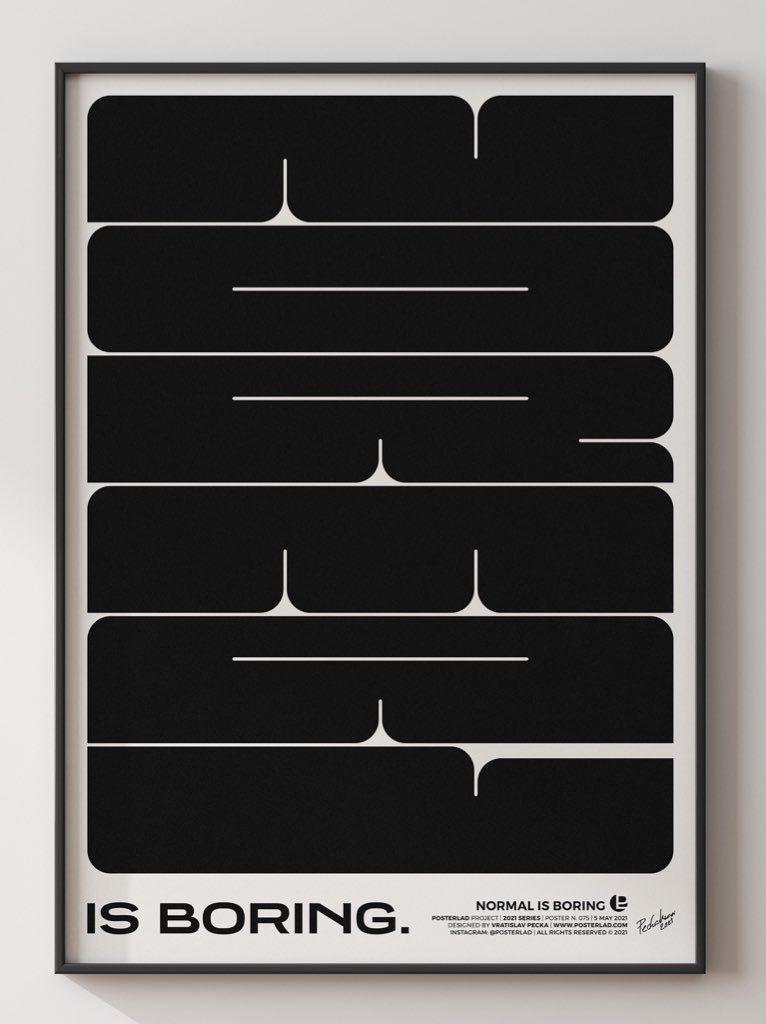 Normal is Boring (2021).