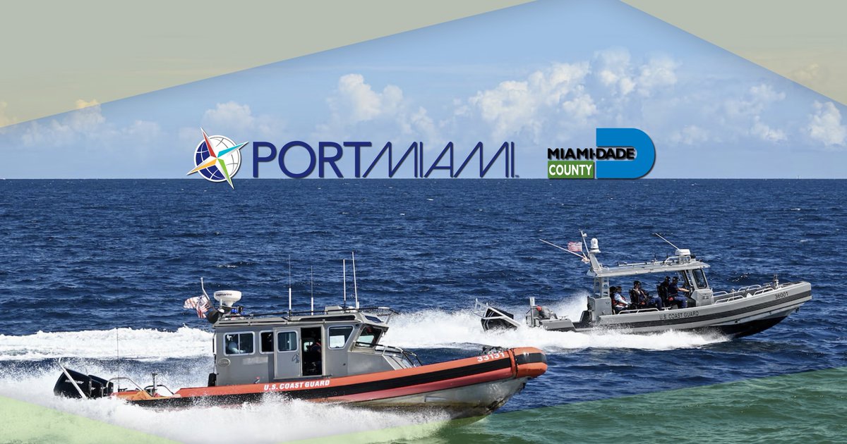 PortMiami's tweet image. Today we honor 235 years of service and commitment to protecting our waters. ⛴️💙

Thank you to the men and women of the @USCG. 

#USCoastGuard #PortMiami