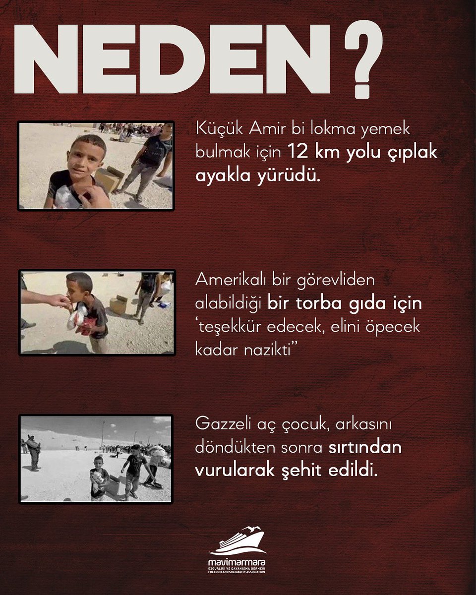Gazzeli küçük Amir’in hikayesi hala dünyayı ayağa kaldırmadıysa ne zaman kaldıracak? 

Gazze’de, İsr*il ve ABD işbirliğiyle acımasız soykırım devam ediyor❗️