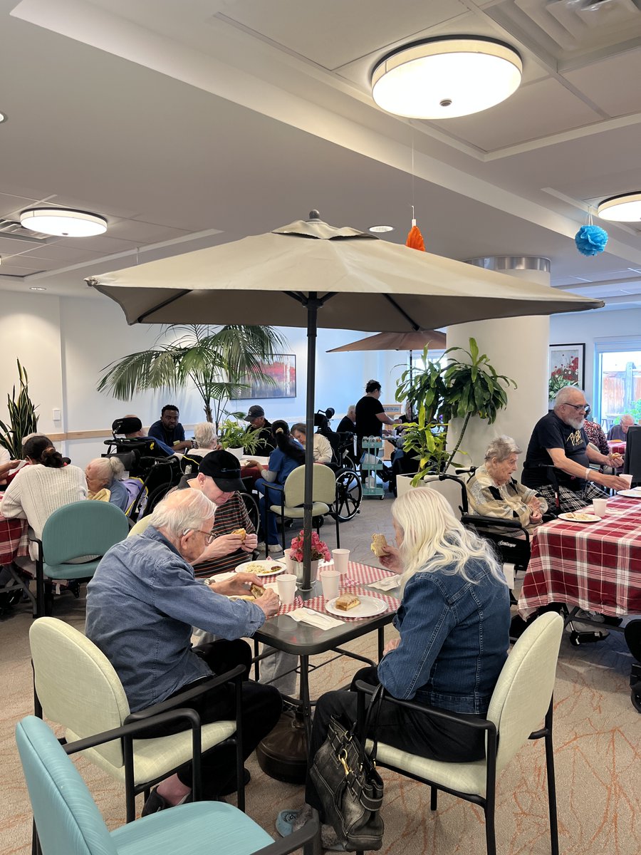 DCHomesSociety's tweet photo. The BBQ at Glen Hill Terrace was a hit! โ๏ธBig thanks to our team for bringing the summer fun indoors during the heatwave. #BBQFun #LTCEvents #GlenHillTerrace https://t.co/iGH0ip5MoB