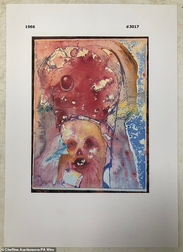 A British man accidentally bought an original Salvador Dali drawing for $200 at a garage sale

The painting is called Vecchio Sultano (“Old Sultan”) and was painted in 1966. It is part of a series of 100 illustrations that Dali created on commission for Italian patrons.

After