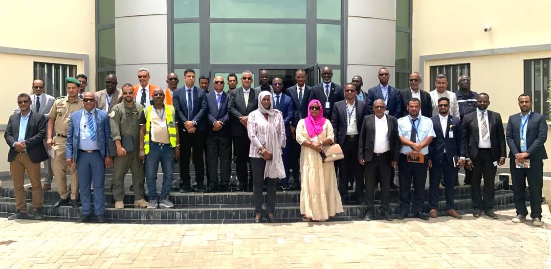 meteosenegal's tweet photo. Processus de renouvellement du certificat d’aérodrome de l’Aéroport International Nouakchott Oumtounsy : L’ANACIM dans l’équipe d’appui de l’UEMOA

https://t.co/KWKL2Ihwsu
#anacim 
#uemoa 
#ursac 
#anacmauritanie 
#nouakchottairport https://t.co/CxYJP1fyh5