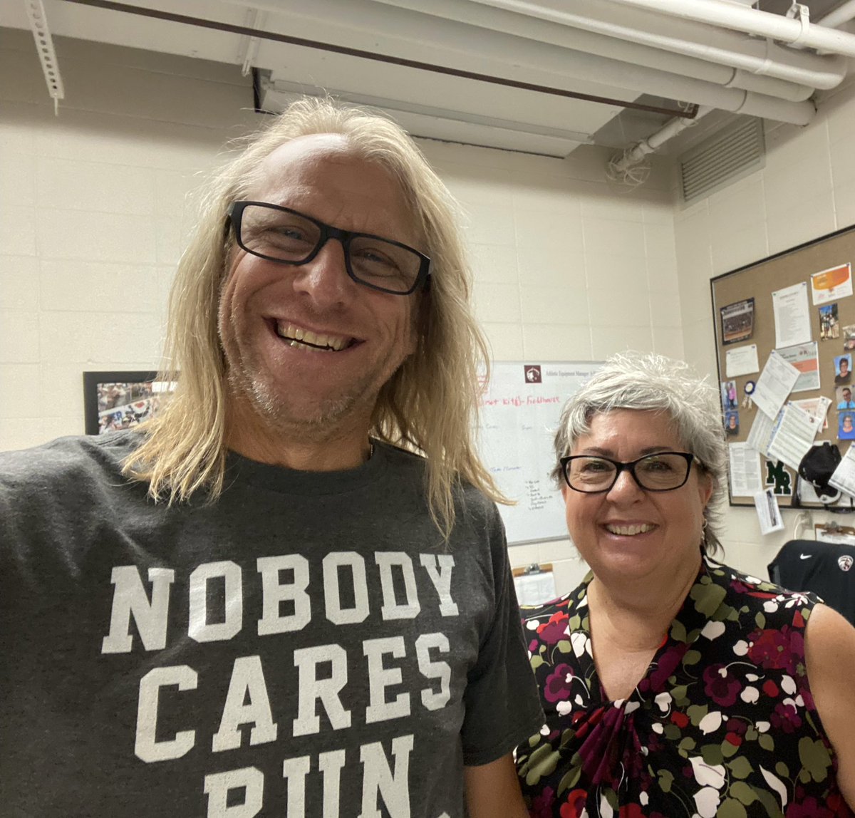 We are back!!!!  School started today. #33 for me and #7 for Jeff