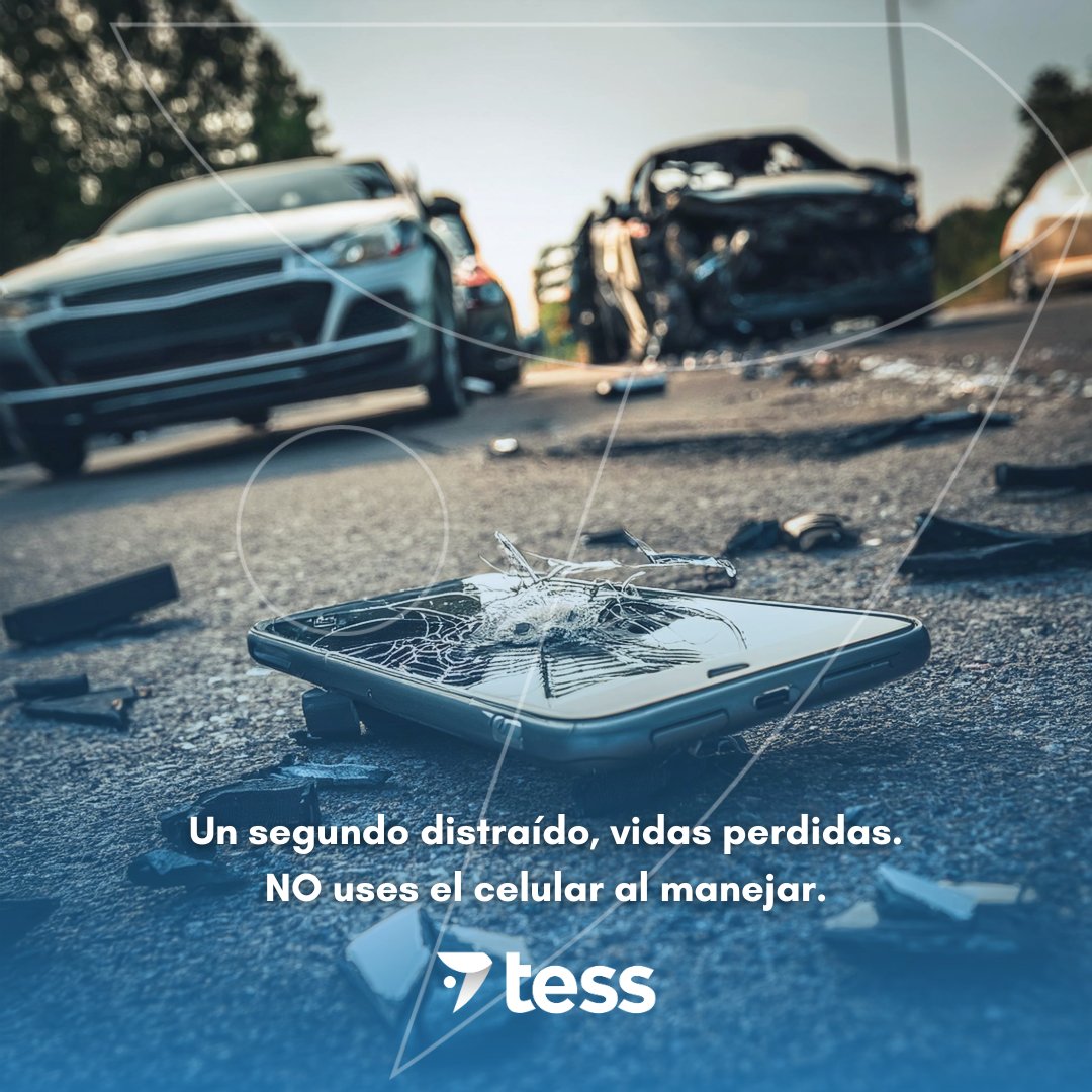 somostess's tweet photo. 🚫 Un segundo distraído, vidas perdidas.
NO uses el celular al manejar.
#TránsitoManta #SomosTESS #ConduceSinDistracciones ⚠️📴 https://t.co/EzO8yHGE9N