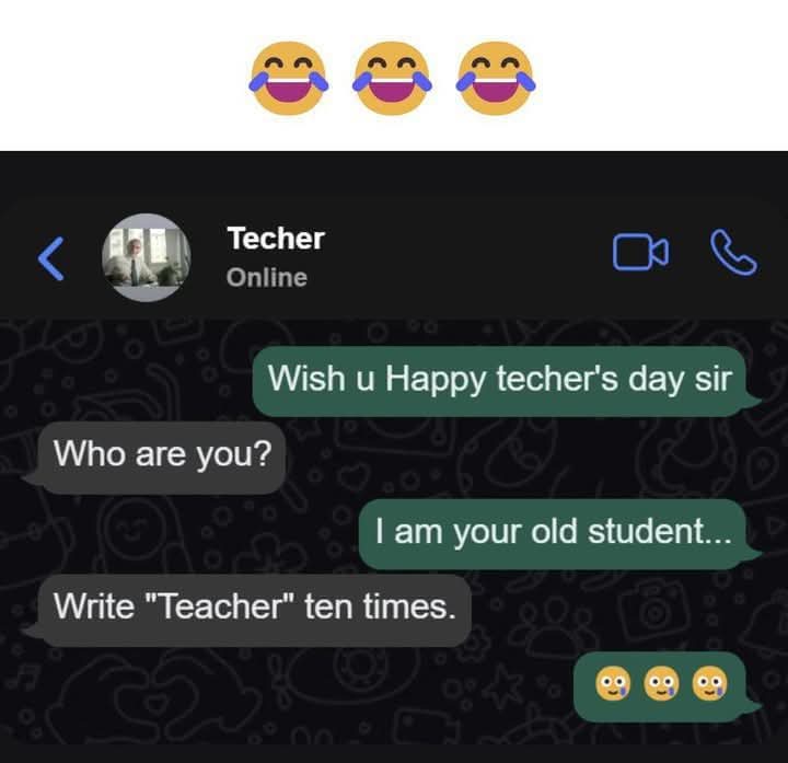 A teacher is always a teacher.